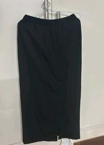 Black Midi Skirt