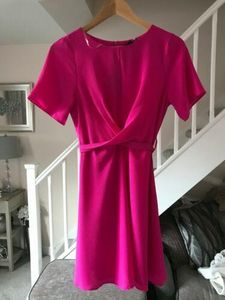 primark pink cross dress