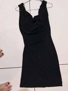 Black Backless Onepiece