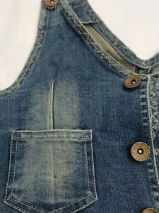 Denim Vest Top