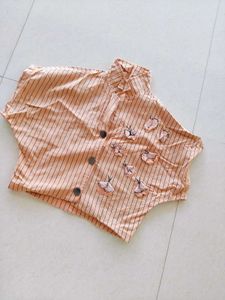 Crop Shirt Top