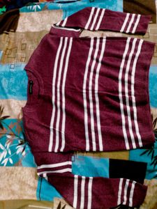 Winter wear Crop Top