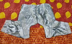 Beautiful Grey Saree With Stitched Blouse.