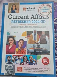 Current Affairs Refresher 2024 (II)