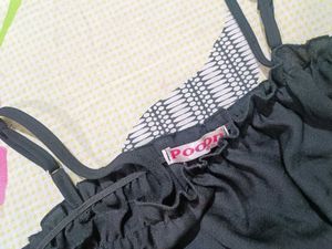 Black Crop Top