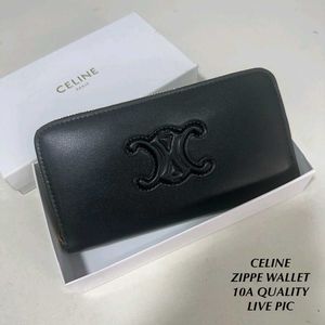 CELINE ZIPPER WALLET 10AA QUALITY WITH BOX