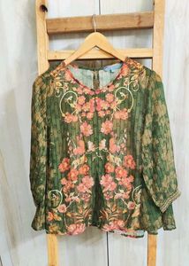 Floral Print Top size-44