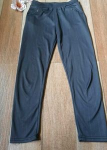 Pinstripe Cropped Active Pants