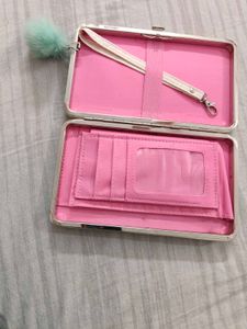 Cute Pastel Green Clutch