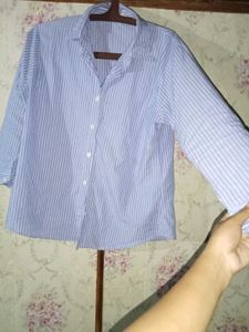 Striped Blue Shirt