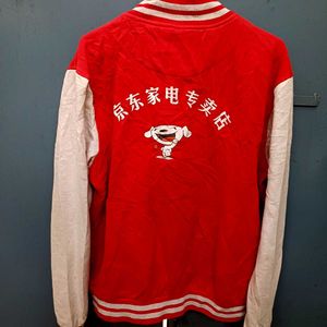 💥Red Varsity Jacket