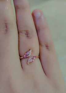 GIVA 925 Silver Rose Gold Ring