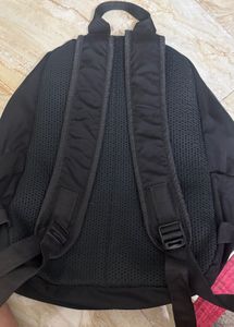 Black korean backpack