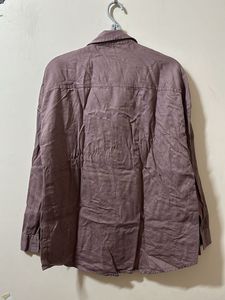 Roadster Mauve Cotton Casual Shirt