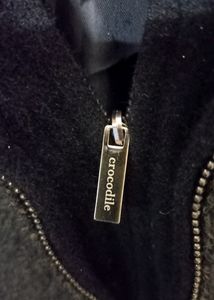 Crocodile woolen jacket