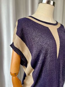Korean Glittery Knit Top