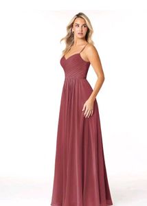 Elegant Mauve Azazie Dress(A8)