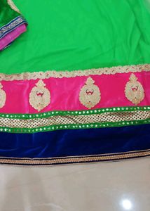 Green Lehenga Choli
