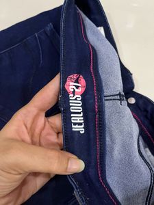 J21 Acid Washed Embellished Denim