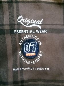 Mens Check Casual Shirt