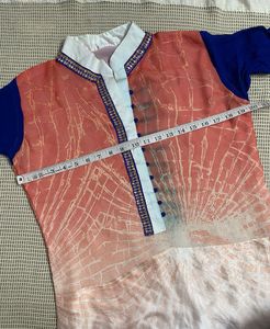 Colorful Round Hem Kurta