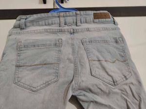 Negotiable Light Wash Denim Jeans