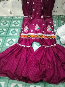 New Gotta Patti work Garara Dress Ne