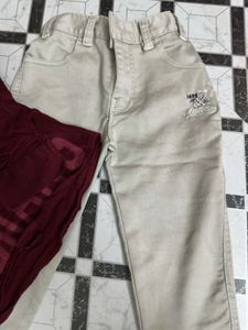 Khaki Twill Pants