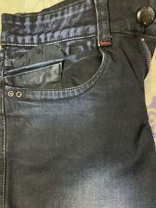 Dark Blue Denim Jeans