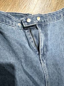 Wide Leg Denim Jeans