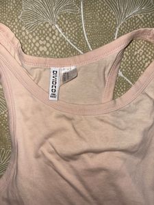 Pink/peach H&amp;M tank top
