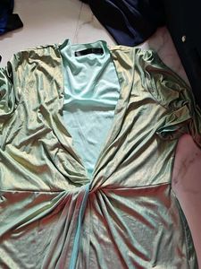 Green Party Dress