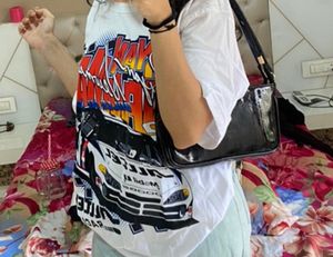 Black shoulder bag