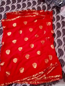 Beautiful Red Saree