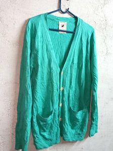 Women&#39;s Winter Fashion Cardigan Sweater Green 💚