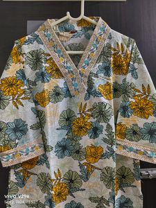 Floral Print Salwar Suit