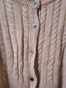 Oversized Cute Woolen Crop Sweater
