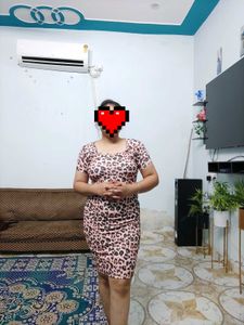 Leopard Print Bodycon Dress (bust size 32)