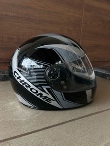 Full face Helmet - Black & Grey