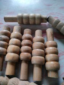 Pack Of 9 Wooden Wicket Stumps