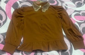 Brown Top For Bust 34/36