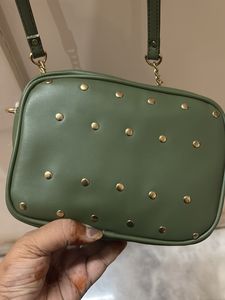 Chic Green Crossbody Bag