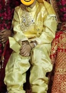 Golden 3 Piece Suit 😍
