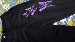 High Waist Black Joggers