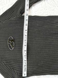 SHEIN Distressed Knit Top