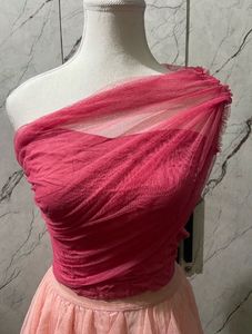 Pink Crop Top