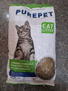 Purepet Cat Litter/sand 5kg + 2kg Free