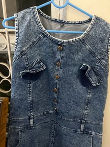 Denim Pocket Dress