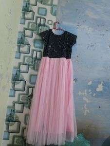 Beautiful Women Gown Pink Colour