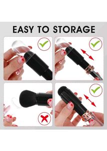 4 in One Travel Make Up Brushes